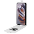 Pikkukuva 2 / 5: Motorola Edge 50 Neo 5G -kotelo korttipaikoilla, pystysuuntainen läppä nahkainen puhelinkotelo - Musta[HK] White Multicolor
