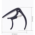Miniatyrbilde 2 av 4: Gitar Capo Capo for Akustisk og Elektrisk Gitar Gitar Capo Capo Clip-on Tuner[HK]