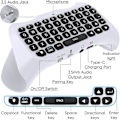 Pikkukuva 2 / 5: PS5 - Langaton Bluetooth-pelin chatpad-näppäimistö, 47 näppäimen näppäimistö - Sisäänrakennettu kaiutin ja 3,5 mm:n kuulokeliitäntä yhteensopiva DualSense-ohjaimen kanssa [HK]