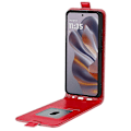 Pikkukuva 2 / 5: Motorola Edge 50 Neo 5G -kotelo korttipaikoilla, pystysuuntainen läppä nahkainen puhelinkotelo - Musta[HK] Red Multicolor