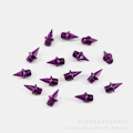 Miniatyrbillede 2 af 2: Atletiksko Pigge 6Mm Titanium Legering Sprint Pigge (10 stk.) [HK] Purple