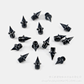 Pikkukuva 2 / 2: Yleisurheilun piikkarit 6 mm titaaniseospiikit sprinttipiikkarit (10 kpl) [HK] Black