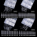 Miniatyrbilde 3 av 5: HK  Neglesalong Ytelse Transparent Farge Spiss Oval Rørform Trapezoid