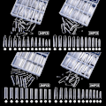 Miniatyrbillede 3 af 5: HK  Neglesalons Præstationer Transparent Farve Spids Oval Rør Form Trapezoid