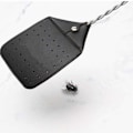 Miniatyrbild 3 av 5: Flugsmälla i Läder Myggsmälla Kraftig Getingsmälla Myggsmälla[HK] Black