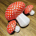 Miniatyrbillede 5 af 5: 3 stk. Store Svampeformede Papirlangerner Dekorativ Baggrund Have[hk]
