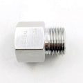 Miniatyrbillede 5 af 5: 1x Co2 Tank Adapter Messing Cylinder Hun Cga 320 Til Han W21.8 Konverter Connector Co2 Regulator O[HK] silver