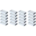 Miniatyrbilde 1 av 5: 20 stk Hepa Filter Kompatibel Ilife V5 V5s V3 V3s V5pro V50 V55 X5 V5s[HK] White