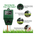 Miniatyrbillede 3 af 5: 3-i-1 Jordtester Jord Surhedsmeter Jord Hygrometer Jordtester Ph Meter([HK])