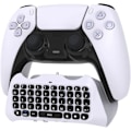Pikkukuva 1 / 5: PS5 - Langaton Bluetooth-pelin chatpad-näppäimistö, 47 näppäimen näppäimistö - Sisäänrakennettu kaiutin ja 3,5 mm:n kuulokeliitäntä yhteensopiva DualSense-ohjaimen kanssa [HK]