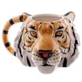 Miniatyrbillede 1 af 4: 3D Dyr Tigerhoved Keramisk Krus Malet Dyr Drikkevandskop [HK]