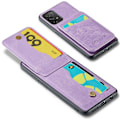 Miniatyrbillede 4 af 5: FIERRE SHANN Etui med kortlommer til Samsung Galaxy A23 4G / A23 5G (Global Version) - Lilla[HK]