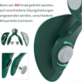 Pikkukuva 2 / 5: Reisilihaksen treenaaja jalkaprässi lantionpohjan treenaaja miehille, jalkaprässi jalkalihasten treenaaja reisilihaksille [HK] green