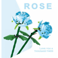 Miniatyrbild 1 av 5: 2 st byggklossar blombukett bygg solros ros kreativ bygg barn vuxen manuell[HK] 2pcs Blue roses