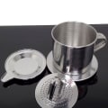 Miniatyrbillede 1 af 4: 50/100ml Vietnam Style Rustfrit Stål Kaffe Drip Filter Maker Pot Infuse Cup[HK] 50ML