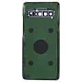 Pikkukuva 3 / 5: Samsung Galaxy S10 5G G977 Akun Kotelo Liimatarra + Kameran Linssisuojus [HK] Style A Multicolor