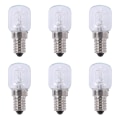 Miniatyrbilde 1 av 5: 6x E14 Høytemperaturpære 500 Grader 25w Halogen Boble Ovnspære E14 250v 25w Kvarts Pære[hk]