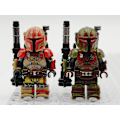 Miniatyrbild 3 av 4: Star Wars Custom Heavy Mandalorian Mini Figures Assortment Set 8 st [HK]