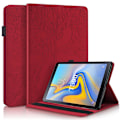 Miniatyrbillede 1 af 5: Læderetui til Samsung Galaxy Tab A 10.5 T590 til Samsung Galaxy Tab A 10.5 T590[HK] Red