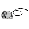 Miniatyrbild 1 av 5: 4 Array LED Infraröd Vattentät Mörkerseende IR Illuminator Ljus Fyllnadsljus DC 12V för Säkerhetskamera[HK]