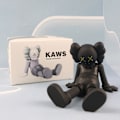 Miniatyrbild 4 av 5: Kaws-modell i tecknad stil, konstleksak, actionfigur, samlarobjekt, modellleksakssamling, present [HK] grey