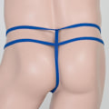 Miniatyrbild 3 av 5: \"4 Färger Herr T-Back Underkläder Låg midja Man Bikini G-String Tanga\"[HK] Blue