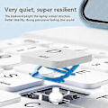 Miniatyrbillede 4 af 4: Etui med tastatur til iPad 9.7 tommer 2017 2018 5. 6. generation [HK] Blue