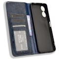 Miniatyrbild 5 av 5: För TCL 505 T509K T5094 Fodral Retro Läder Magnetisk Stängning Flip Telefonfodral [HK] Style D Multicolor