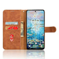 Miniatyrbilde 2 av 5: For TCL 50 NxtPaper 5G Lærveske Hudfølelse Anti-Fall Lommebok Flip Telefon Deksel [HK] Style E Multicolor