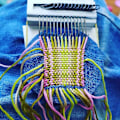 Miniatyrbilde 2 av 5: Liten Vev Speedweve Type Veveredskap Reparasjonsverktøysett Husholdning Lett å Bære[HK] Log 10  pin