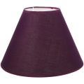 Miniatyrbild 1 av 2: HK  Tyglampskärm Enkel lampskärm Tillbehör för bordslampa Golvlampa Purple 26X26X18CM