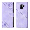 Miniatyrbillede 2 af 5: Læder Etui Til Samsung Galaxy A8+ 2018[HK] Light Purple