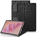 Pikkukuva 1 / 5: Lenovo Tab Plus 11,5 tuuman TB351FU -kotelolle lämmönpoistoteline nahkainen tablettisuojus - ruusukulta [HK] Lenovo Tab Plus Black