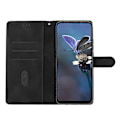 Miniatyrbillede 3 af 5: Til Samsung Galaxy S24 Mobiltelefon Cover Præget PU Læder Wallet Stand Anti-Drop Cover[HK] Style A Multicolor