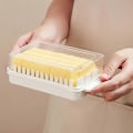 Miniatyrbillede 5 af 5: Smørboks Opbevaringsboks Skæring Konserveringsboks Smør Crisper Opbevaringsboks (HK)
