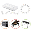 Miniatyrbilde 1 av 5: Piano Keyboard Note Labels Avtakbar Silikon Piano Note Guide Med Eske[HK] Colorful