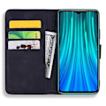 Miniatyrbillede 5 af 5: Wallet Case til XiaoMi RedMi NOTE 8 PRO Premium PU Læder Flip Cover Mandala[HK] Black