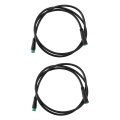 Miniatyrbild 1 av 5: HKK  2x Ebike Display Kabel 5 Pin För Bbs01/bbs02/ Mid Motor Elcykel Display Förlängningskabel Conne