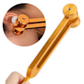 Miniatyrbillede 4 af 5: 128HZ Tuning Fork i Aluminiumlegering med Silikonehammer og Reparationsværktøj til Lydhealing [HK] 1 Silver