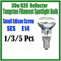 Miniatyrbillede 3 af 5: Ersætning Lava Lampe E14 R39 30w Spotlight Skrue Ind Lyspære Klar Reflektor Spot Lyspærer La-qq[HkkK]
