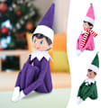 Miniatyrbild 3 av 5: Söt Jultomte Docka med Hatt Multifunktionell Fest Dekorativ Rekvisita Födelsedag Julgåva Grön