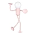 Miniatyrbillede 1 af 5: LED Sengelampe med Udskiftelig Form Sjovt Natlys med Sugekop Blødt Lys DIY Form Sødt Lys[HK] Pink