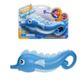 Miniatyrbild 1 av 4: Djurtecknad vattenpistol sommar simning strand utomhus vattenleksaker för barn småbarn[HK] Blue Hippocampus