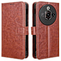 Pikkukuva 1 / 5: ZTE nubia Focus Pro -kotelo, Crazy Horse -kuvioitu PU-nahkainen puhelinlompakkokotelo [HK] Style D Multicolor