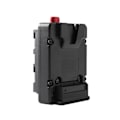 Miniatyrbillede 5 af 5: Strømadapter Monteringsplade til Mini Nano V/V Mount Batteri til NP-F NP-F960 NP-F970, D-Tap til Kamera/[HK] Black