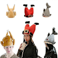 Miniatyrbillede 1 af 4: Sjov Julefest Elektrisk Tyrkehue, Julehue, Hajhue [HK] Ordinary hat Shark hat