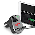 Miniatyrbillede 2 af 3: G13 Bærbar Bil MP3 Musikafspiller Bluetooth FM Transmitter Håndfri Opkald Auto Tilbehør Sort[HK]