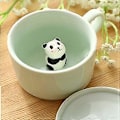 Miniatyrbillede 3 af 4: Kaffe Mælk Te Keramikkrus - 3D Dyr Morgenkop Bedste Gave til Morgen Drik(Panda)[HK]
