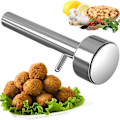 Miniatyrbillede 2 af 5: HK Falafelform Kødbolleske Metal Kødbolleske Maker Nonsticky
