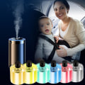 Miniatyrbillede 3 af 4: Smart Bil Aromaterapi Diffuser Luftfugter Auto Luftfrisker Luftrenser Biltilbehør [HkkK] Luxury